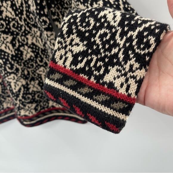 Nomadic Traders Grandmacore Full Zip Ramie Blend Knit Normcore Sweater Medium - Picture 3 of 9